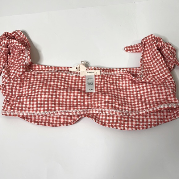 Eberjey Betty Delilah Swim Top. Checkered red/white. Perfect w/daisy dukes. New - Picture 9 of 12
